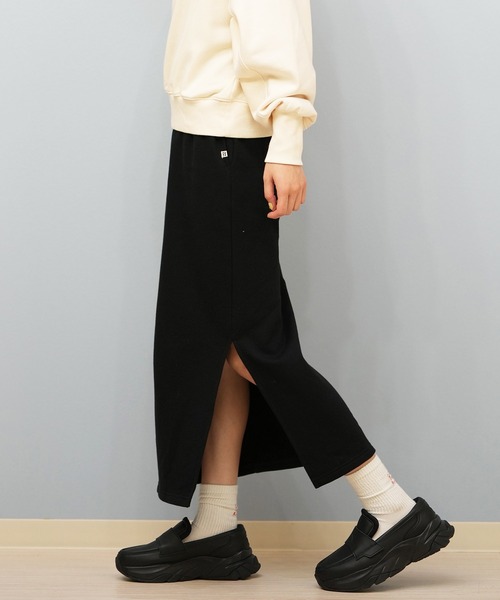 BILLABONG（ビラボン）の「【ムラサキスポーツ限定】BILLABONG/ビラボン スカート スウェット スリットデザイン BF014-U07（スカート・レディース・ブラック/マスタード・L/M）」の3枚目の写真