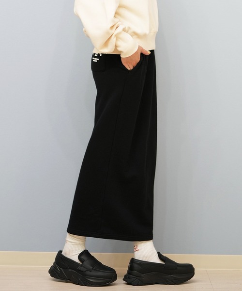 BILLABONG（ビラボン）の「【ムラサキスポーツ限定】BILLABONG/ビラボン スカート スウェット スリットデザイン BF014-U07（スカート・レディース・ブラック/マスタード・L/M）」の6枚目の写真