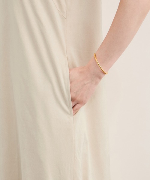 ADAM ET ROPE'（アダムエロペ）の「フェイクスウェードライクジャンパースカート（ジャンパースカート・レディース・キャメル/オフホワイト・FREE）」の14枚目の写真