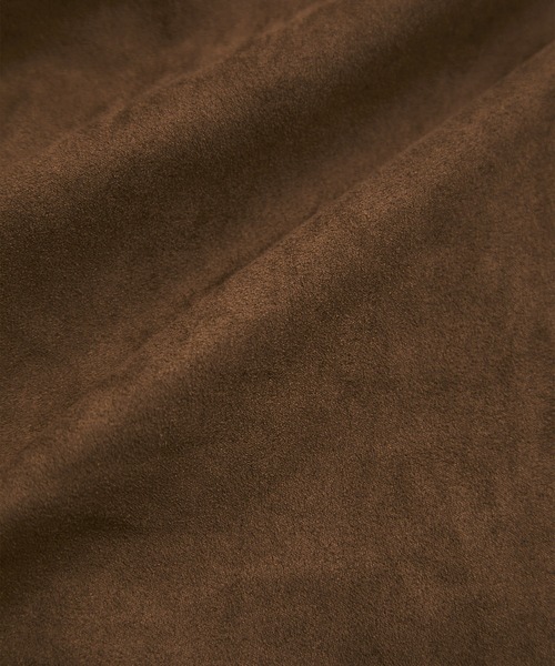 ADAM ET ROPE'（アダムエロペ）の「フェイクスウェードライクジャンパースカート（ジャンパースカート・レディース・キャメル/オフホワイト・FREE）」の18枚目の写真