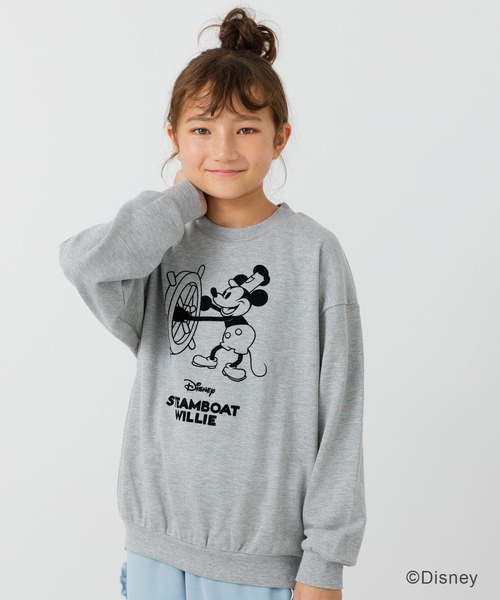 人気アイテム＊【パーリーゲイツ】スウェット/グレー/ミッキーマウス/ディズニー 人気アイテム＊【パーリーゲイツ】スウェット/グレー/ミッキー