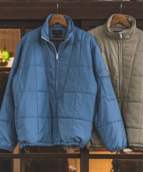 BEAMS PLUS（ビームスプラス）の「パフィー ジャケット（ブルゾン・メンズ・サックスブルー/ベージュ・M/S/XL/L）」の2枚目の写真