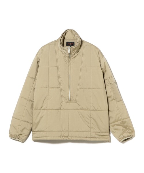 BEAMS PLUS（ビームスプラス）の「パフィー ジャケット（ブルゾン・メンズ・サックスブルー/ベージュ・M/S/XL/L）」の4枚目の写真