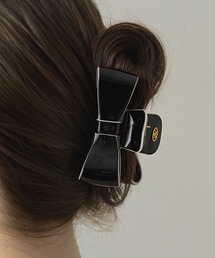 muku(N)HAIR CLIP/RIBBON×TWO TONE(ob^/wANbv)