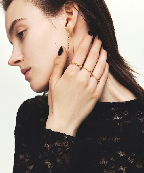 les bonbon（ルボンボン）の「【les bon bon】K18 authentic ring/オーセンティック リング BOB742（リング・レディース・ゴールド・L/M/S）」の3枚目の写真