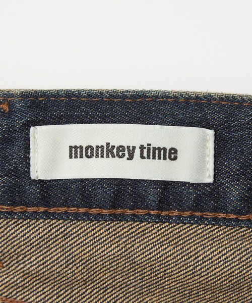 MONKEY TIME(モンキータイム)の「デニム カーブ パンツ(デニムパンツ・メンズ・ネイビー/コバルトブルー/ブラック・S/L/M/XL)」の17枚目の写真