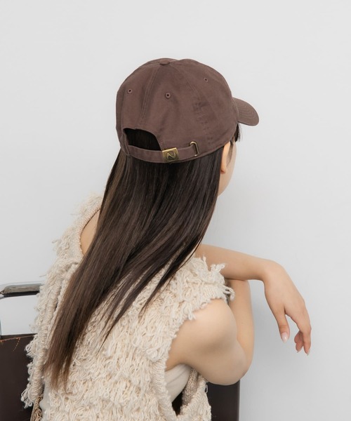KBF(ケイビーエフ)の「カフェロゴエンブロイダリーCAP(キャップ・レディース・ブラウン/ブラック・ONE)」の6枚目の写真