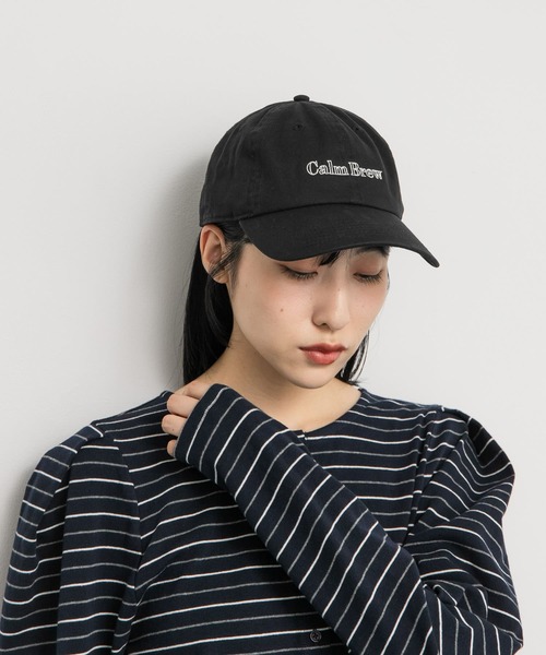 KBF(ケイビーエフ)の「カフェロゴエンブロイダリーCAP(キャップ・レディース・ブラウン/ブラック・ONE)」の7枚目の写真