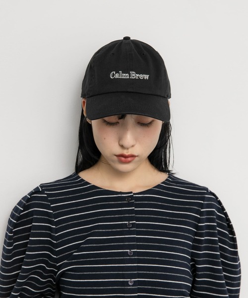 KBF(ケイビーエフ)の「カフェロゴエンブロイダリーCAP(キャップ・レディース・ブラウン/ブラック・ONE)」の8枚目の写真