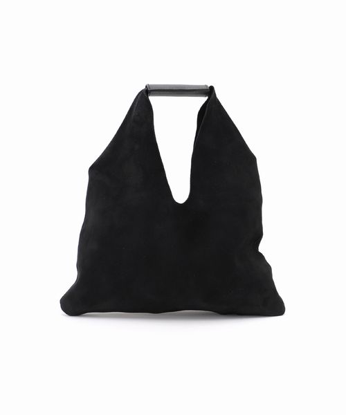 LE TALON（ルタロン）の「GRISE LEATHER SUEDE TRIANGLE BAG（ハンドバッグ・レディース・ブラック/ブラウン・FREE）」の5枚目の写真