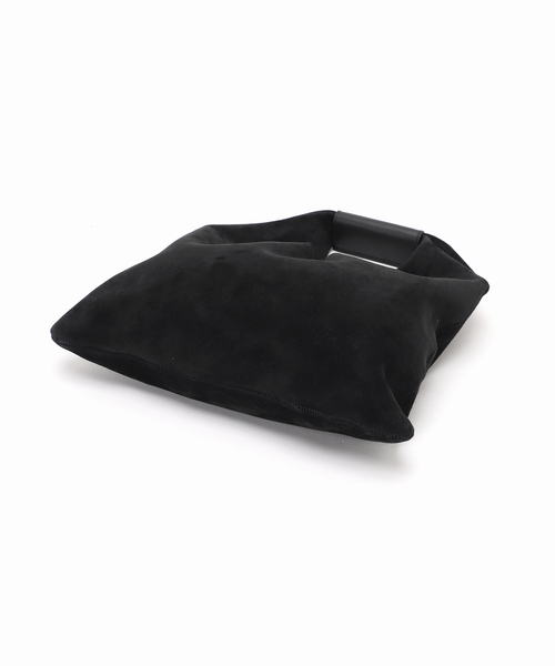 LE TALON（ルタロン）の「GRISE LEATHER SUEDE TRIANGLE BAG（ハンドバッグ・レディース・ブラック/ブラウン・FREE）」の6枚目の写真