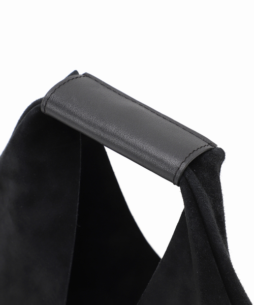 LE TALON（ルタロン）の「GRISE LEATHER SUEDE TRIANGLE BAG（ハンドバッグ・レディース・ブラック/ブラウン・FREE）」の9枚目の写真