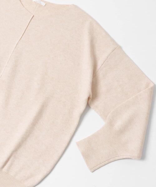 セール】『洗濯可』アウトリンキングVネックニット（ニット/セーター