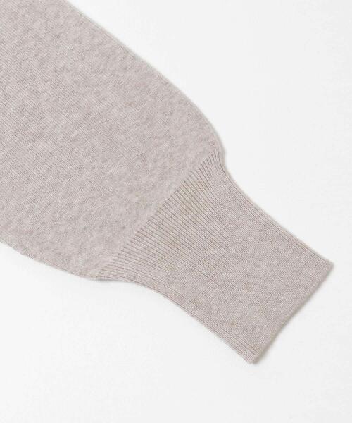 ITEMS URBANRESEARCH(アイテムズ アーバンリサーチ)の「『洗濯可』アウトリンキングVネックニット(ニット/セーター・レディース・パープル/ホワイト系その他/ブラック/オフホワイト/ライトグレー/ミント・FREE)」の21枚目の写真