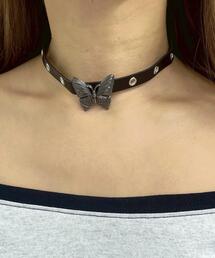 WEGO | WEGO/バタフライモチーフアイレットチョーカー(チョーカー)