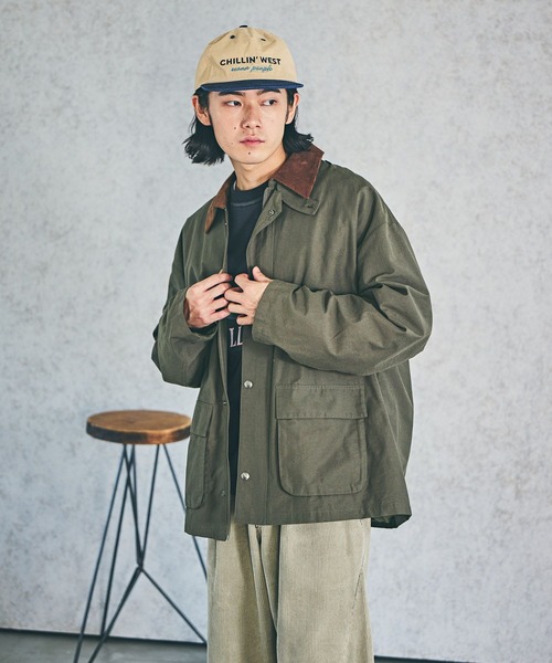 BAYFLOW(ベイフロー)の「ハンティングブルゾン(ブルゾン・メンズ・ブラック/カーキ/オレンジ・MEDIUM/LARGE)」の2枚目の写真