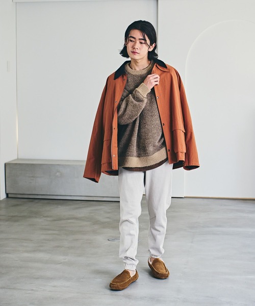 BAYFLOW(ベイフロー)の「ハンティングブルゾン(ブルゾン・メンズ・ブラック/カーキ/オレンジ・MEDIUM/LARGE)」の4枚目の写真