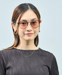 UNITED ARROWS | 【WEB限定】Zoff｜UNITED ARROWS｜ボストン型 調光サングラス｜紫外線で色が変わる 紫外線対策 UVカット ユニセックス ユナイテッドアローズ(サングラス)