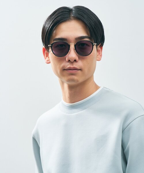 UNITED ARROWS（ユナイテッドアローズ）の「【WEB限定】Zoff｜UNITED ARROWS｜ボストン型 調光サングラス｜紫外線で色が変わる 紫外線対策 UVカット ユニセックス ユナイテッドアローズ（サングラス・レディース・ブラック/ブラウン・FREE）」の22枚目の写真
