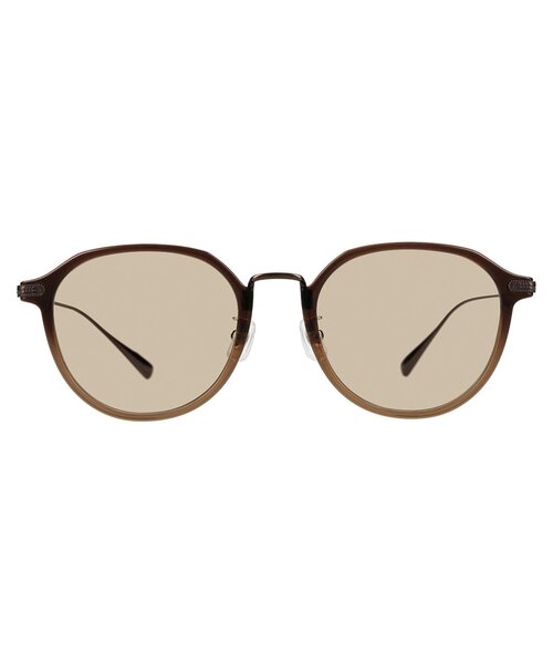 WEB限定】Zoff｜UNITED ARROWS｜ボストン型 調光サングラス｜紫外線で