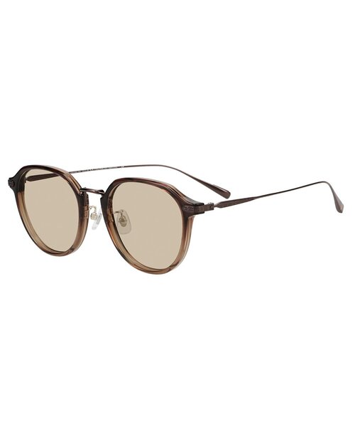 WEB限定】Zoff｜UNITED ARROWS｜ボストン型 調光サングラス｜紫外線で
