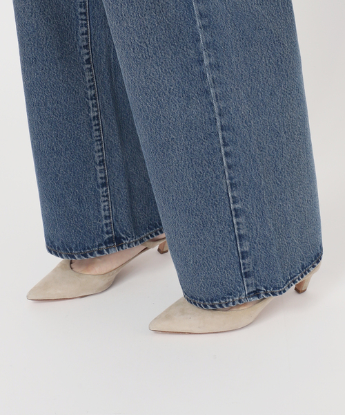 NEEDBY heritage(ニードバイヘリテージ)の「NEED by heritage/ニードバイヘリテージ MAYA(デニムパンツ・レディース・ネイビー・SMALL/X-SMALL/XX-SMALL)」の14枚目の写真