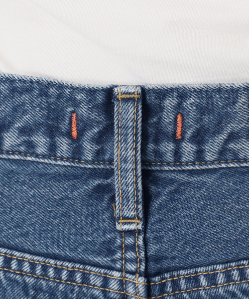 NEEDBY heritage(ニードバイヘリテージ)の「NEED by heritage/ニードバイヘリテージ MAYA(デニムパンツ・レディース・ネイビー・SMALL/X-SMALL/XX-SMALL)」の11枚目の写真
