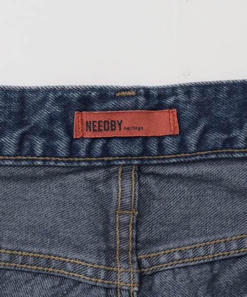 NEEDBY heritage(ニードバイヘリテージ)の「NEED by heritage/ニードバイヘリテージ MAYA(デニムパンツ・レディース・ネイビー・SMALL/X-SMALL/XX-SMALL)」の8枚目の写真