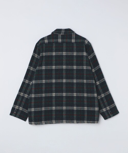 SHIPS(シップス)の「SHIPS: AUTHENTIC シャギー ネル シャツ ジャケット(その他アウター・メンズ・オリーブ/ネイビー・SMALL/LARGE/MEDIUM)」の6枚目の写真