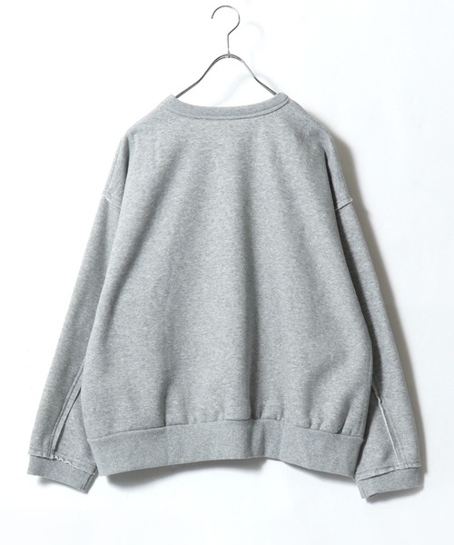 DISCUS ATHLETIC（ディスカス　アスレチック）の「DISCUS ATHLETIC（ディスカスアスレチック）裏起毛フリース カットオフ スウェットトレーナー レディース（スウェット・レディース・ミント/アイボリー/ブラック/グレー・M/L）」の17枚目の写真