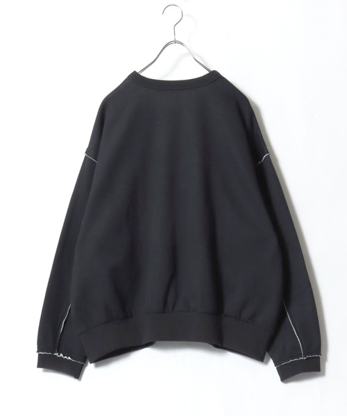 DISCUS ATHLETIC（ディスカス　アスレチック）の「DISCUS ATHLETIC（ディスカスアスレチック）裏起毛フリース カットオフ スウェットトレーナー レディース（スウェット・レディース・ミント/アイボリー/ブラック/グレー・M/L）」の14枚目の写真