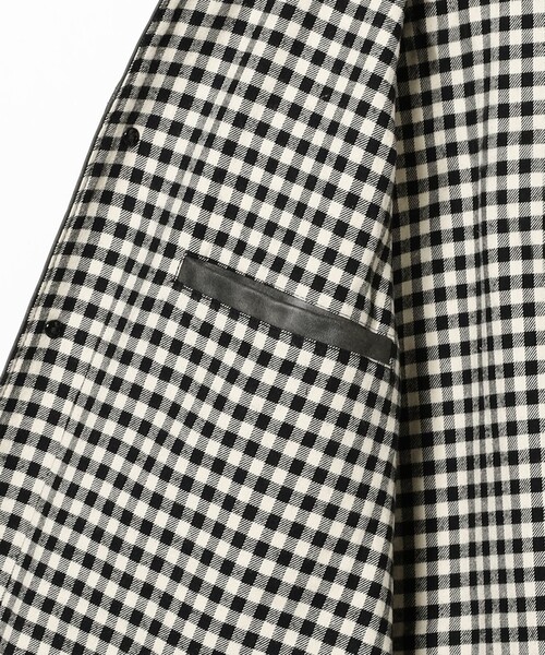 BEAMS PLUS（ビームスプラス）の「エイジド フェイクレザー カーコート（ブルゾン・メンズ・ブラック/ブラウン・S/XL/M/L）」の11枚目の写真