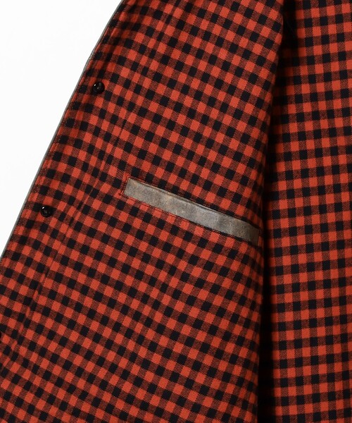 BEAMS PLUS（ビームスプラス）の「エイジド フェイクレザー カーコート（ブルゾン・メンズ・ブラック/ブラウン・S/XL/M/L）」の19枚目の写真