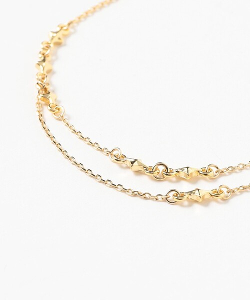 Ray BEAMS(レイビームス)の「【7/31値下げ】スター チェーン レイヤー ネックレス(ネックレス・レディース・シルバー/ゴールド・ONE SIZE)」の4枚目の写真