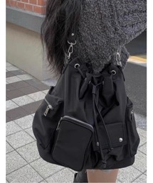 roomy（ルーミー）の「巾着ショルダークロスボディーバック（ショルダーバッグ）」