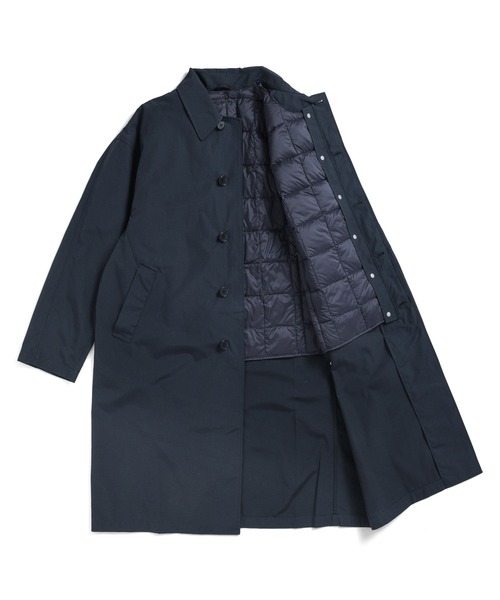 TAION（タイオン）】〈ユニセックス〉CR バルカラーコート(+ダウン