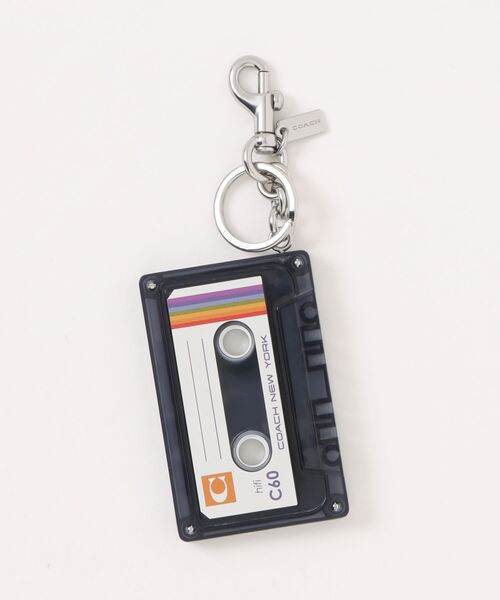 COACH(コーチ)の「ラージ カセット バッグ チャーム(キーホルダー・レディース・ブラック系その他・ONE)」の3枚目の写真