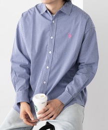 【U.S. POLO ASSN.】ワンポイントロゴ ポニー刺繍 レギュラーカラーロングシャツ REGULAR COLLAR LONG SLEEV