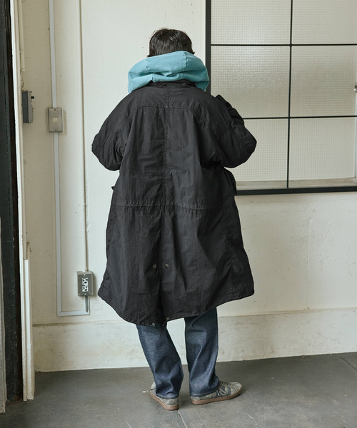 M65 フィッシュテールパーカー ガーメント ダイ / ライナー付き