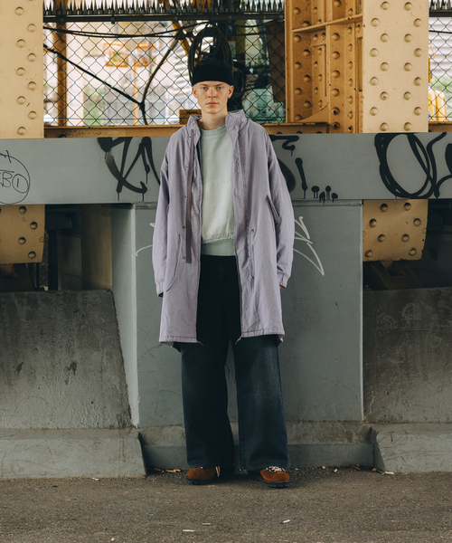 M65 フィッシュテールパーカー ガーメント ダイ / ライナー付き