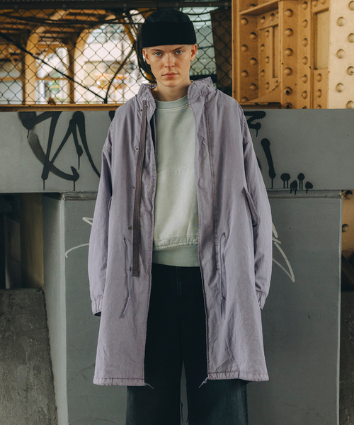 M65 フィッシュテールパーカー ガーメント ダイ / ライナー付き