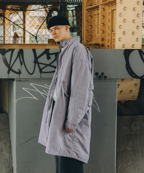 M65 フィッシュテールパーカー ガーメント ダイ / ライナー付き