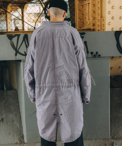 JOURNAL STANDARD（ジャーナルスタンダード）の「M65 フィッシュテールパーカー ガーメント ダイ / ライナー付き / モッズ（モッズコート・メンズ・ブラック/カーキ/パープル・SMALL/MEDIUM/LARGE）」の21枚目の写真