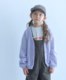green label relaxing | シャギー カーディガン / キッズ  120cm-160cm(カーディガン/ボレロ)