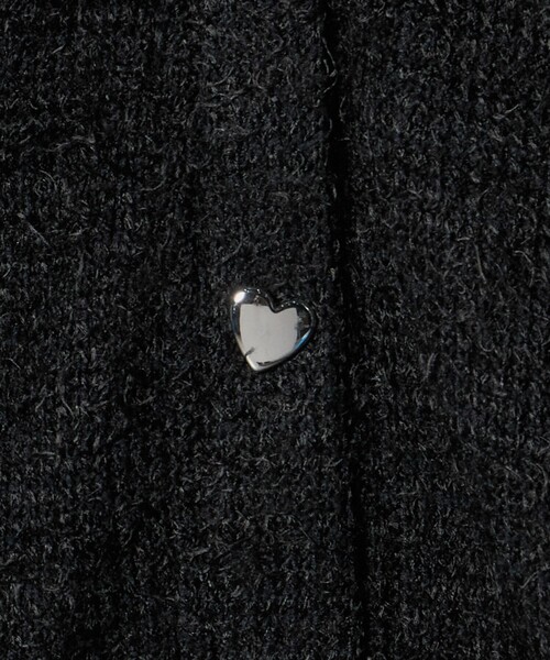 green label relaxing（グリーンレーベルリラクシング）の「シャギー カーディガン / キッズ  120cm-160cm（カーディガン/ボレロ・キッズ・ブラック/ライラック・160cm/140cm/130cm/120cm/150cm）」の22枚目の写真