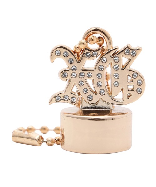 X-girl（エックスガール）の「LIP HOLDER KEY CHARM（キーホルダー・レディース・シルバー/ゴールド・ONE SIZE）」の2枚目の写真