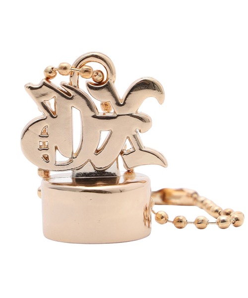 X-girl（エックスガール）の「LIP HOLDER KEY CHARM（キーホルダー・レディース・シルバー/ゴールド・ONE SIZE）」の3枚目の写真