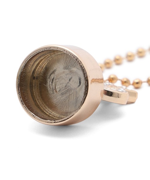 X-girl（エックスガール）の「LIP HOLDER KEY CHARM（キーホルダー・レディース・シルバー/ゴールド・ONE SIZE）」の6枚目の写真