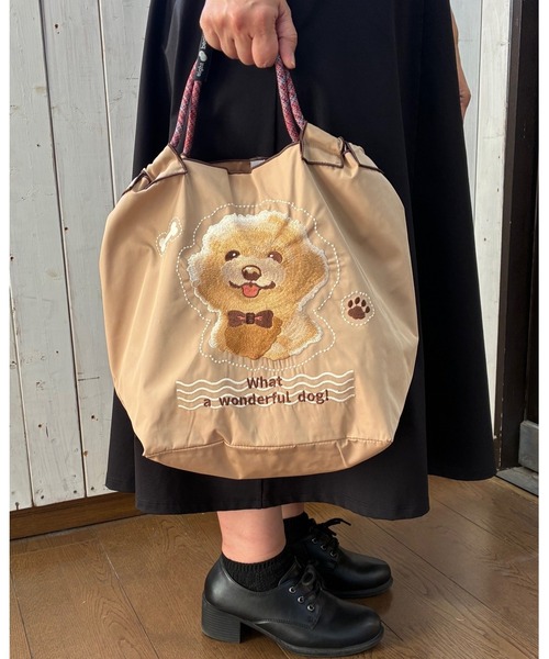 MAZEMAZE（マゼマゼ）の「8begin bag(Sサイズ)（トートバッグ・レディース・ベージュ/イエロー/インディゴブルー/パープル/ホワイト/ホワイト系その他/レッド/ブラック/ブルーグリーン/サックスブルー/ナチュラル・FREE）」の5枚目の写真