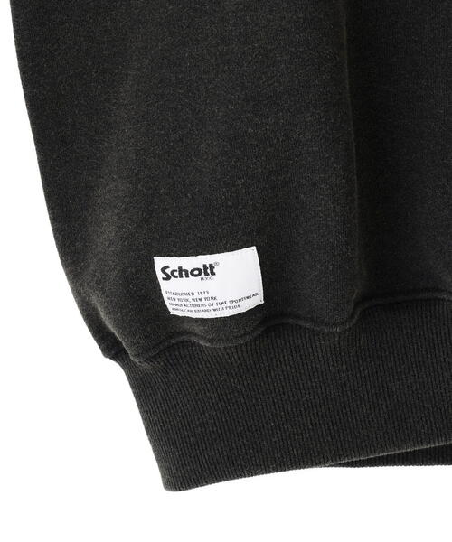 schott(ショット)の「Schott/ショット/AMERICAN ORIGINAL SNOW WASH CREW SWEAT/アメリカン オリジナル スノーウォッシュ クルースウェット(スウェット・メンズ・ブラック/レッド/ネイビー・L/XL/2XL/M)」の20枚目の写真